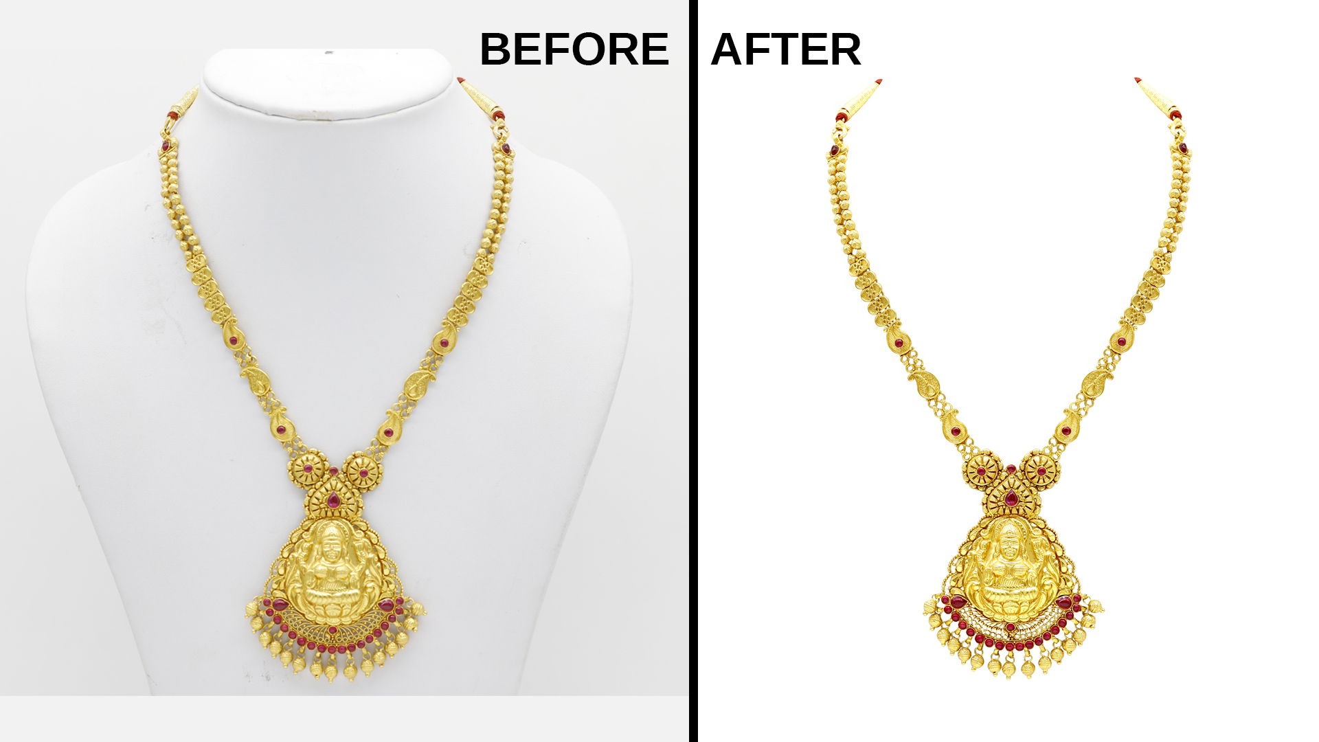 jewellery retouching services